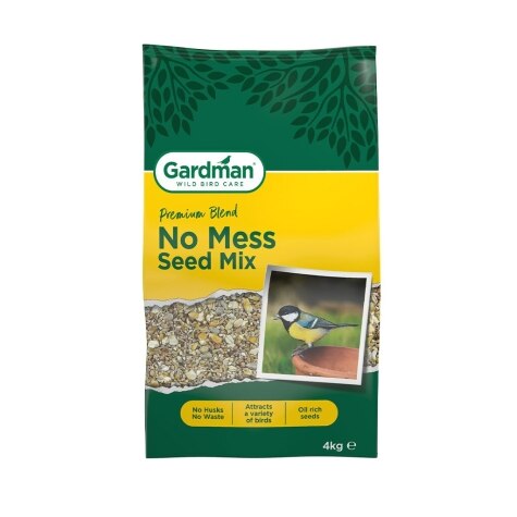 GM No Mess Seed Mix 4kg