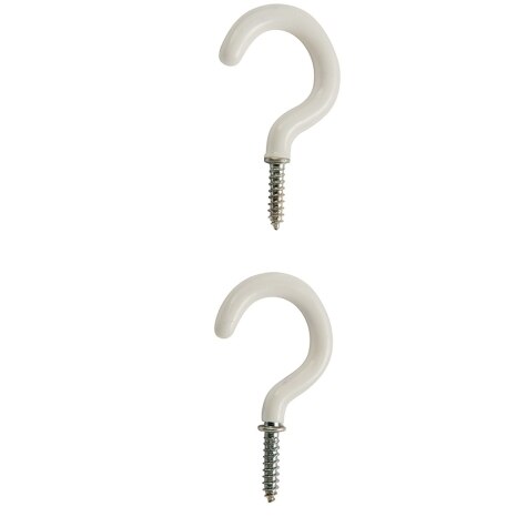 GM Coated Cup Hooks 10pk