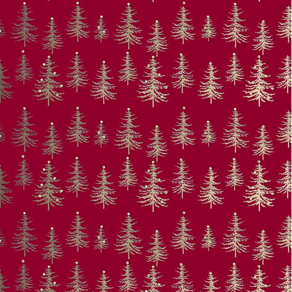 Christmas Luxe Berry Eco FSC™ Roll Wrapping paper (42)