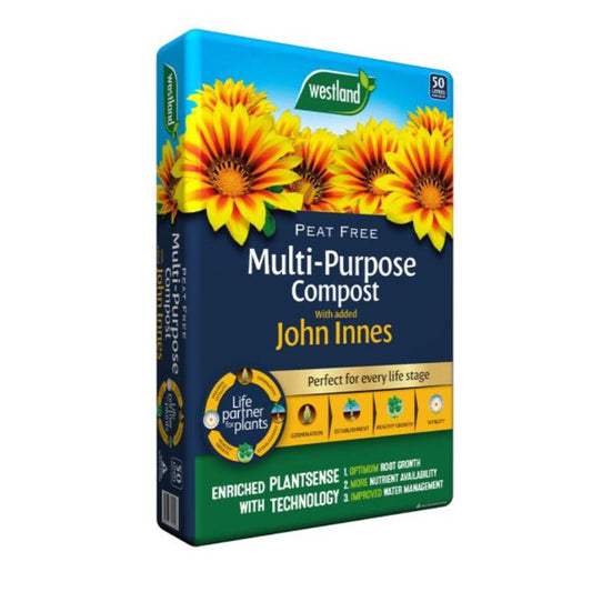 Peat Free Multi-Purpose Compost with added John Innes 50L