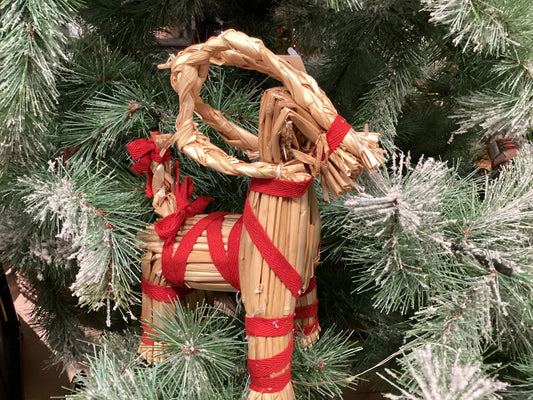 Christmas-Straw Goat Without Red Ribbon -S