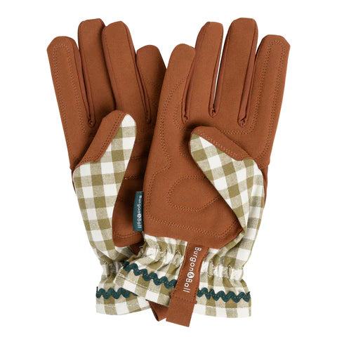 NEW Colour Collection Gloves - Olive Check