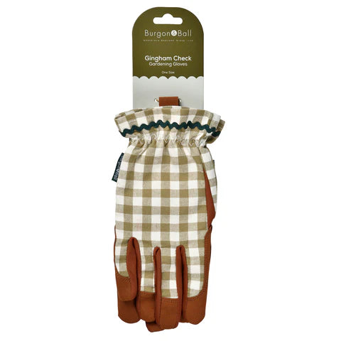 NEW Colour Collection Gloves - Olive Check