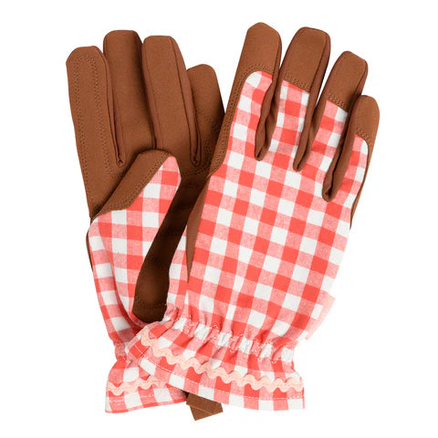 NEW Colour Collection Gloves - Red Check