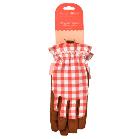 NEW Colour Collection Gloves - Red Check