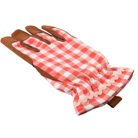 NEW Colour Collection Gloves - Red Check