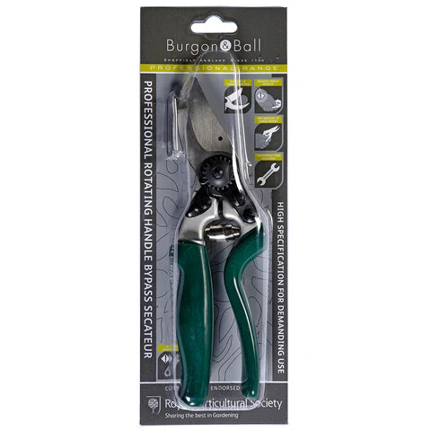 RHS Professional Rotating Handle Bypass Secateur