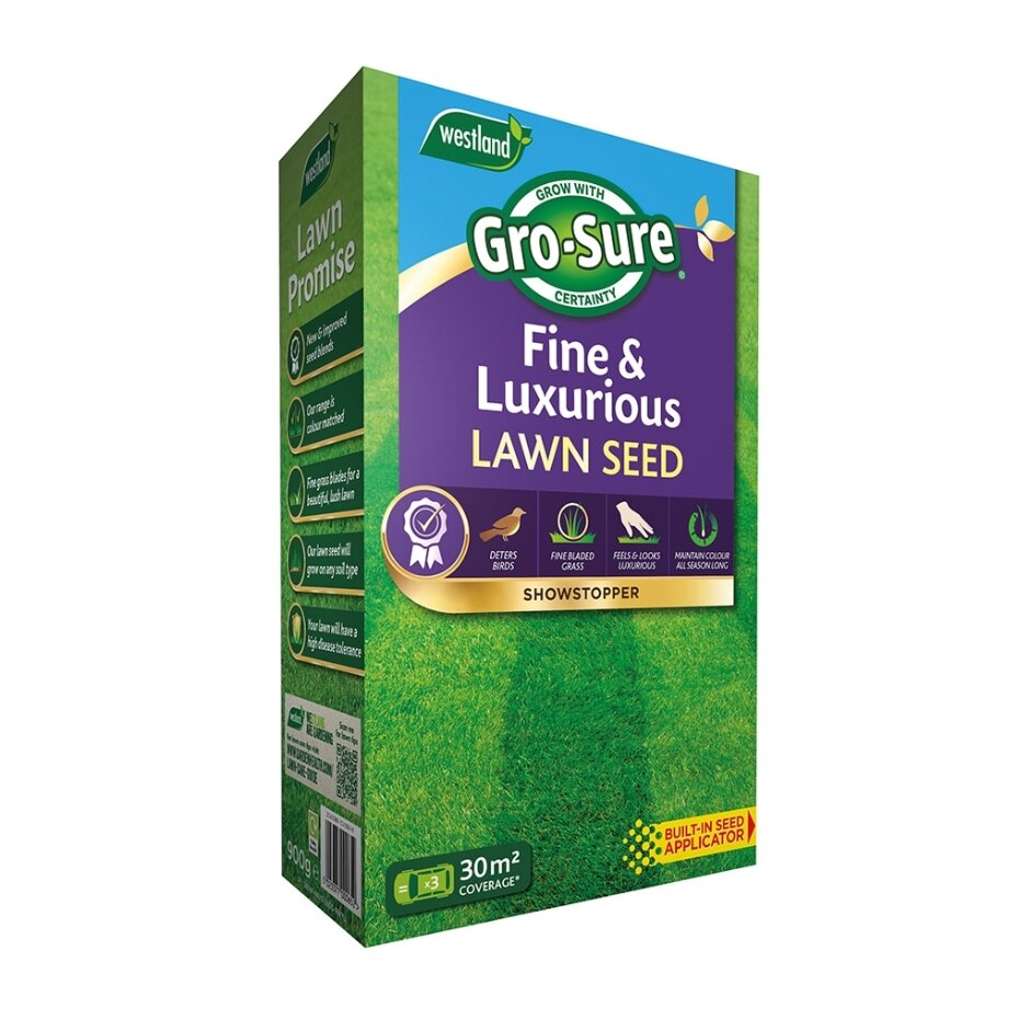 Gro-Sure Fine & Luxurious Lawn Seed 30m2 Box