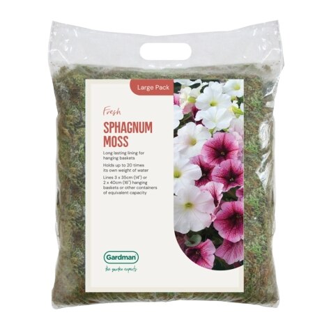 GM Fresh Sphagnum Moss Large Pack
