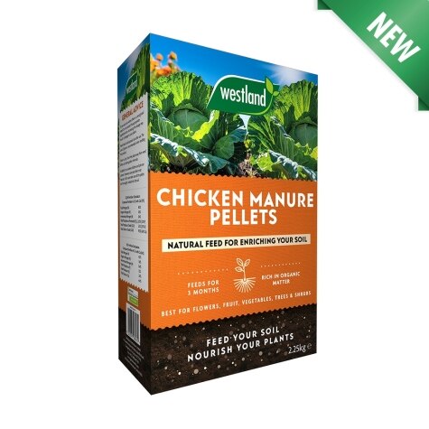 Organic Chicken Manure Pellets  2.25kg