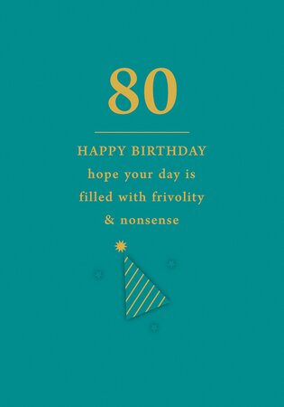 80 Frivolity frivolity & Nonsense Card