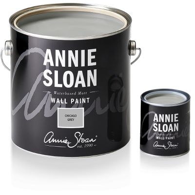 Annie Sloan Wall Paint 2.5 Litre Chicago Grey - image 3