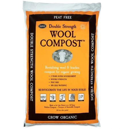 Dalefoot Wool Compost Double Strength 50ltr Bag