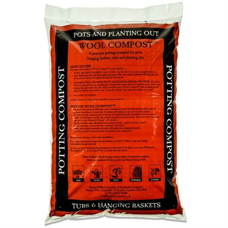 Dalefoot Wool Compost Peat-Free For Potting 30ltr Bag - image 2