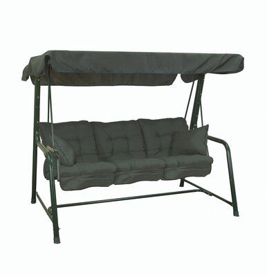 Glendale 3 seater Green Hammock - Plain Green