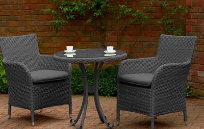 Glendale Colmar Tea for Two - Charcoal