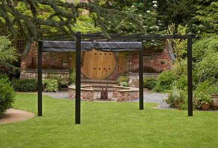Glendale Seville Gazebo 3x3m Grey - image 1