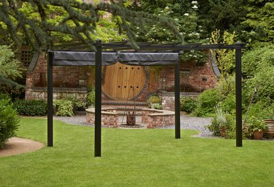 Glendale Seville Gazebo 3x3m Grey - image 1