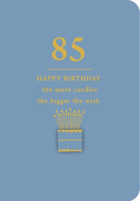 Happy Birthday 85 Card