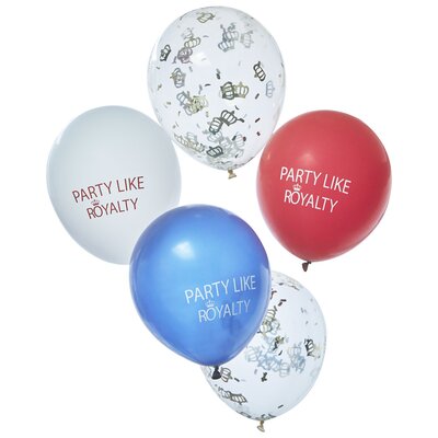 Jubilee Party Balloons - Pack of 5 - image 3
