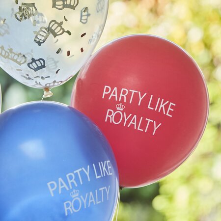 Jubilee Party Balloons - Pack of 5 - image 2