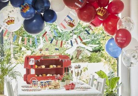 Jubilee Party Balloons - Pack of 5 - image 4