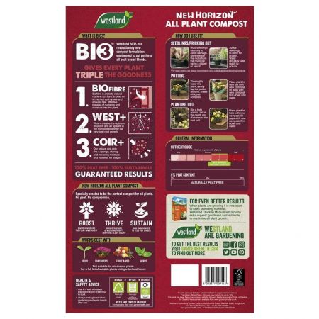New Horizon All Plant Compost 60ltr - image 2