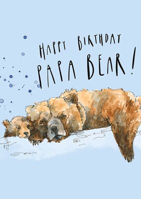 Papa Bear Card