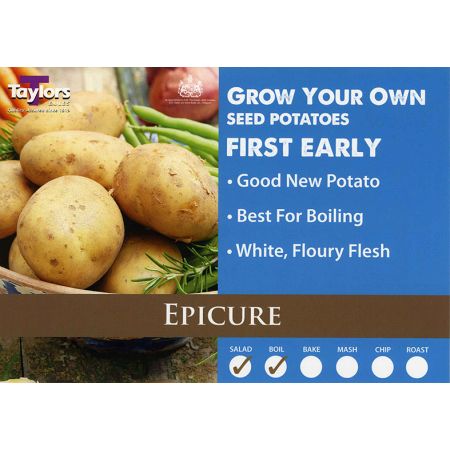 Seed Potatoes at Rutland Garden Centre