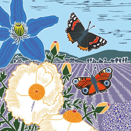 Meadow Butterflies Card