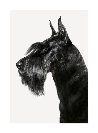 Ink & Shadow Terrier Card