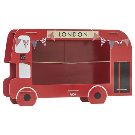 Red London Bus Treat Stand - Queen Jubilee - image 3