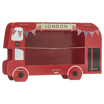 Red London Bus Treat Stand - Queen Jubilee - image 3