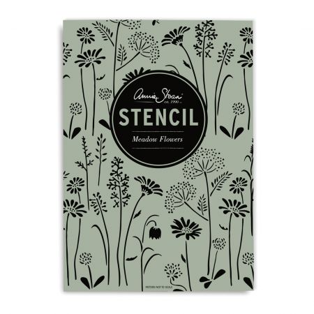 Stencil A3 Design Meadow Flowers - image 1
