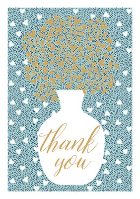 Thank You Vase Card