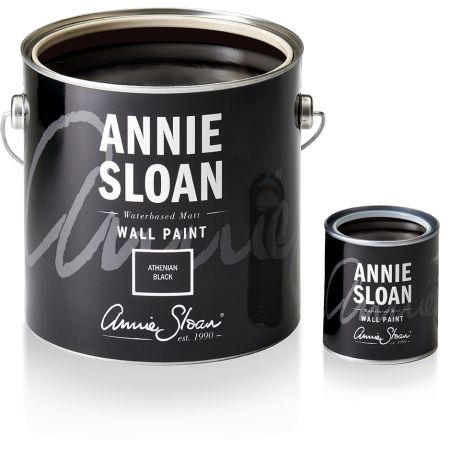Annie Sloan Wall Paint 120ml Athenian Black - image 3