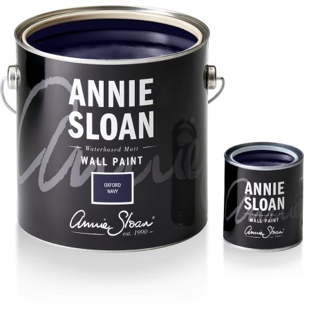 Annie Sloan Wall Paint 120ml Oxford Navy - image 3