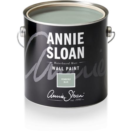 Annie Sloan Wall Paint 2.5 Litre Pemberley Blue - image 1