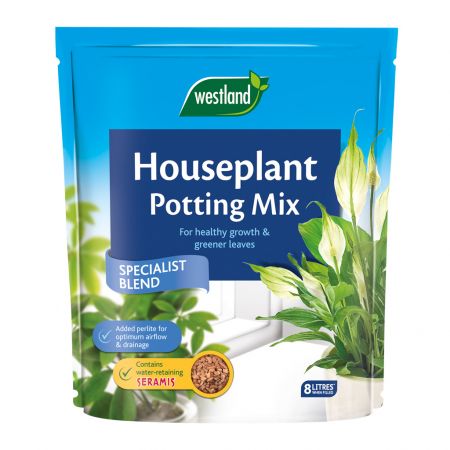 Westland Houseplant Potting Mix (Enriched With Seramis) 8ltr